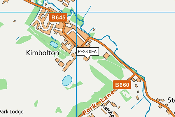 PE28 0EA map - OS VectorMap District (Ordnance Survey) PE28 0EA map - OS VectorMap District (Ordnance Survey)