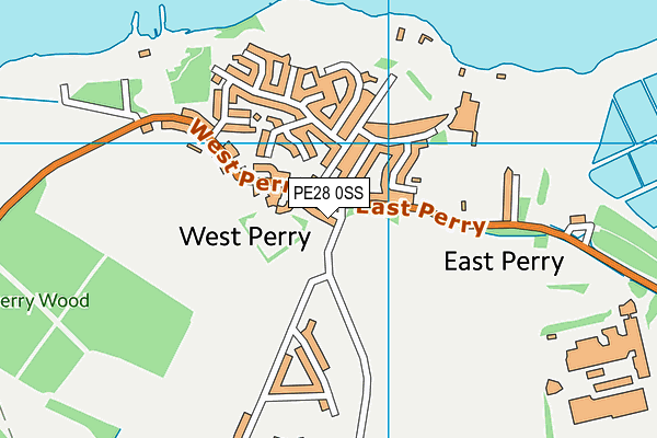 PE28 0SS map - OS VectorMap District (Ordnance Survey) PE28 0SS map - OS VectorMap District (Ordnance Survey)