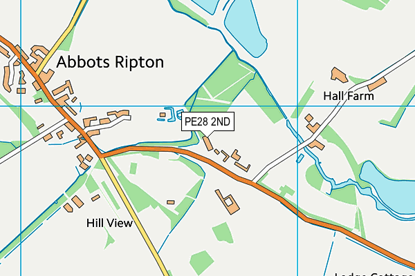 PE28 2ND map - OS VectorMap District (Ordnance Survey) PE28 2ND map - OS VectorMap District (Ordnance Survey)