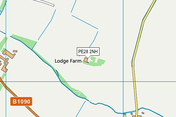 PE28 2NH map - OS VectorMap District (Ordnance Survey) PE28 2NH map - OS VectorMap District (Ordnance Survey)