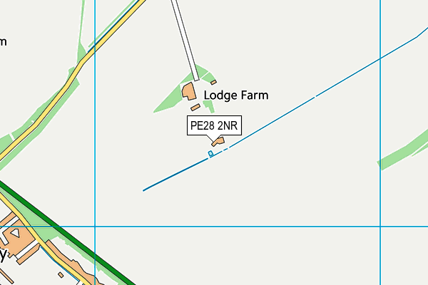 PE28 2NR map - OS VectorMap District (Ordnance Survey) PE28 2NR map - OS VectorMap District (Ordnance Survey)