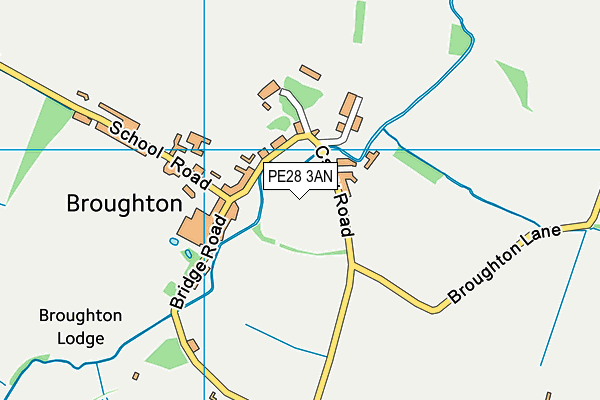 PE28 3AN map - OS VectorMap District (Ordnance Survey) PE28 3AN map - OS VectorMap District (Ordnance Survey)