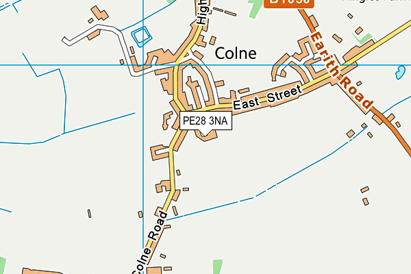PE28 3NA map - OS VectorMap District (Ordnance Survey) PE28 3NA map - OS VectorMap District (Ordnance Survey)