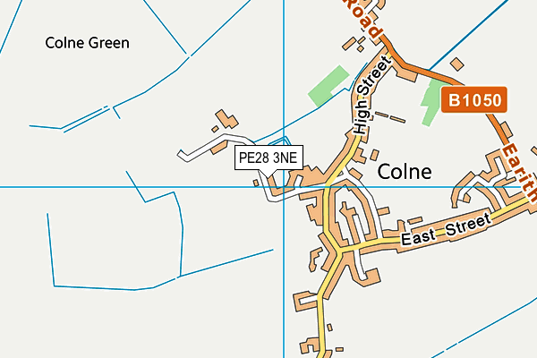 PE28 3NE map - OS VectorMap District (Ordnance Survey) PE28 3NE map - OS VectorMap District (Ordnance Survey)