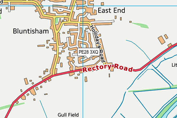 PE28 3XQ map - OS VectorMap District (Ordnance Survey) PE28 3XQ map - OS VectorMap District (Ordnance Survey)