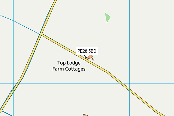 PE28 5BD map - OS VectorMap District (Ordnance Survey) PE28 5BD map - OS VectorMap District (Ordnance Survey)