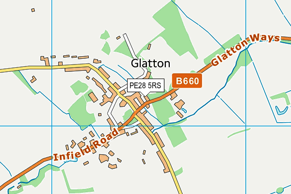 PE28 5RS map - OS VectorMap District (Ordnance Survey) PE28 5RS map - OS VectorMap District (Ordnance Survey)