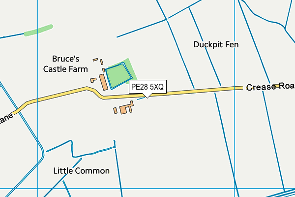 PE28 5XQ map - OS VectorMap District (Ordnance Survey) PE28 5XQ map - OS VectorMap District (Ordnance Survey)