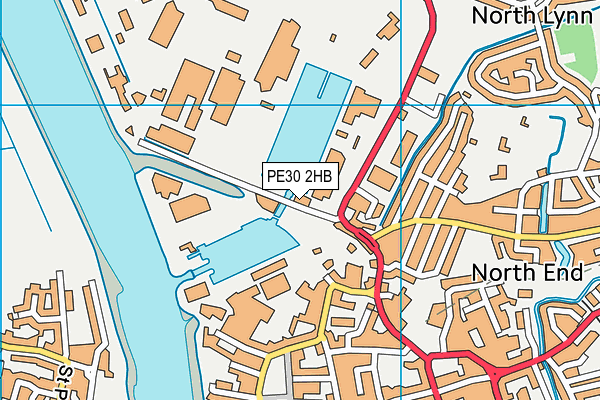 PE30 2HB map - OS VectorMap District (Ordnance Survey) PE30 2HB map - OS VectorMap District (Ordnance Survey)