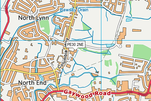 PE30 2NE map - OS VectorMap District (Ordnance Survey) PE30 2NE map - OS VectorMap District (Ordnance Survey)