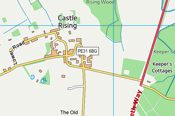 PE31 6BG map - OS VectorMap District (Ordnance Survey) PE31 6BG map - OS VectorMap District (Ordnance Survey)