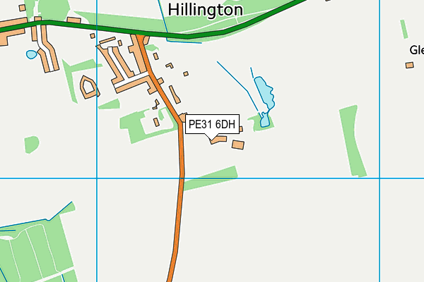 PE31 6DH map - OS VectorMap District (Ordnance Survey) PE31 6DH map - OS VectorMap District (Ordnance Survey)