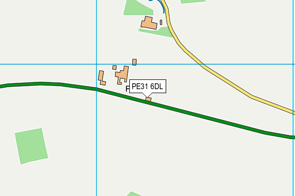 PE31 6DL map - OS VectorMap District (Ordnance Survey) PE31 6DL map - OS VectorMap District (Ordnance Survey)