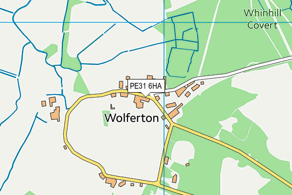 PE31 6HA map - OS VectorMap District (Ordnance Survey) PE31 6HA map - OS VectorMap District (Ordnance Survey)
