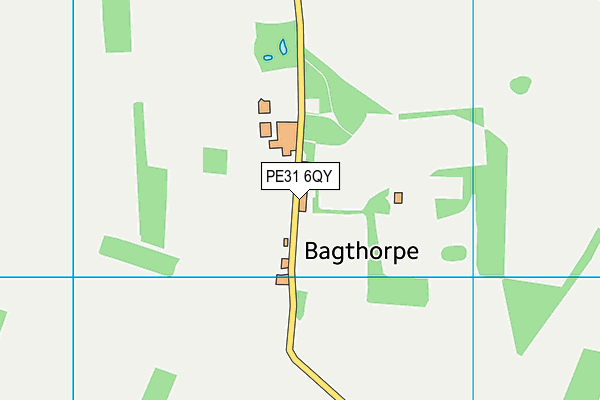 PE31 6QY map - OS VectorMap District (Ordnance Survey) PE31 6QY map - OS VectorMap District (Ordnance Survey)