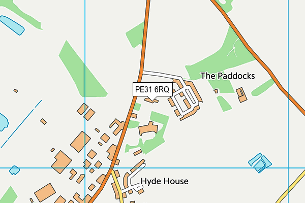 PE31 6RQ map - OS VectorMap District (Ordnance Survey) PE31 6RQ map - OS VectorMap District (Ordnance Survey)