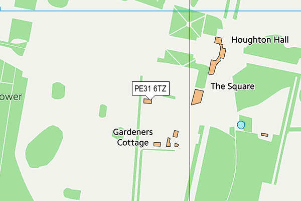 PE31 6TZ map - OS VectorMap District (Ordnance Survey)