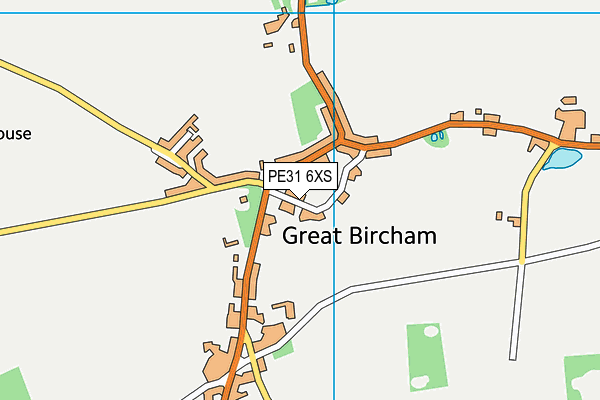 PE31 6XS map - OS VectorMap District (Ordnance Survey) PE31 6XS map - OS VectorMap District (Ordnance Survey)