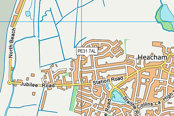 PE31 7AL map - OS VectorMap District (Ordnance Survey) PE31 7AL map - OS VectorMap District (Ordnance Survey)
