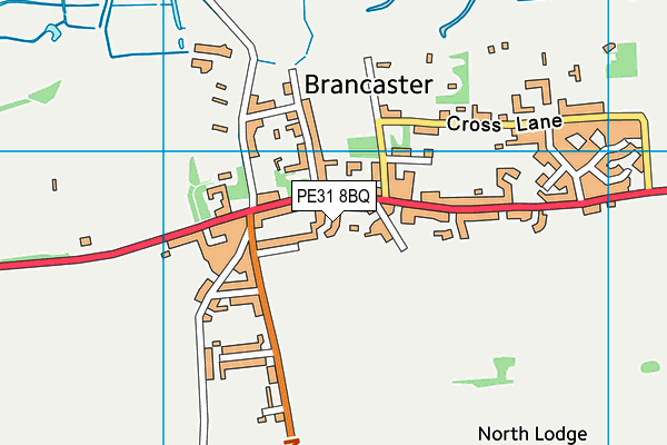 PE31 8BQ map - OS VectorMap District (Ordnance Survey) PE31 8BQ map - OS VectorMap District (Ordnance Survey)
