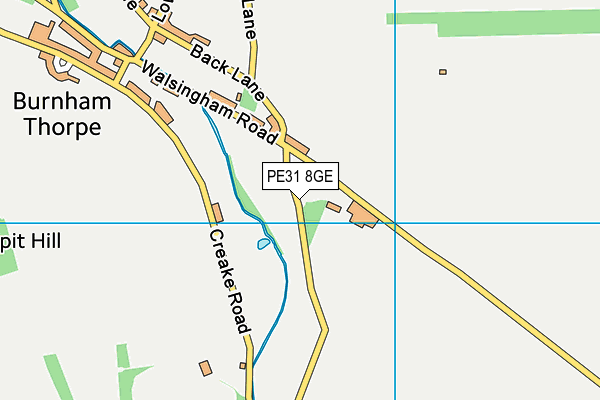PE31 8GE map - OS VectorMap District (Ordnance Survey) PE31 8GE map - OS VectorMap District (Ordnance Survey)