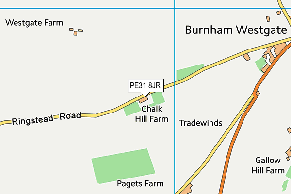PE31 8JR map - OS VectorMap District (Ordnance Survey) PE31 8JR map - OS VectorMap District (Ordnance Survey)