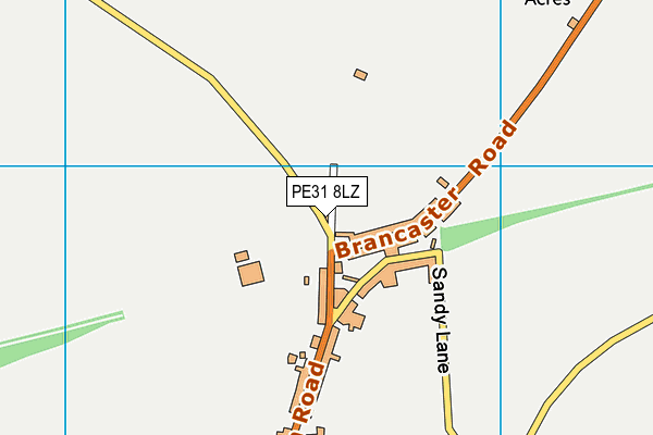 PE31 8LZ map - OS VectorMap District (Ordnance Survey) PE31 8LZ map - OS VectorMap District (Ordnance Survey)