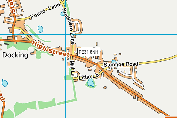 PE31 8NH map - OS VectorMap District (Ordnance Survey) PE31 8NH map - OS VectorMap District (Ordnance Survey)