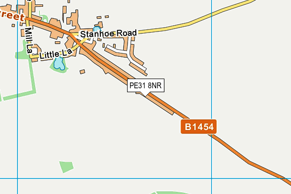 PE31 8NR map - OS VectorMap District (Ordnance Survey)