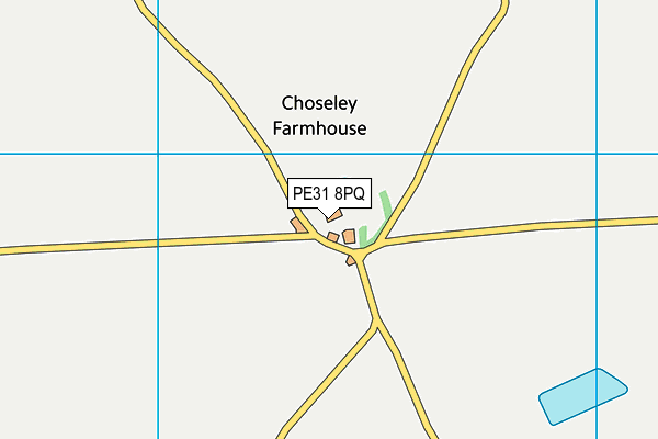 PE31 8PQ map - OS VectorMap District (Ordnance Survey) PE31 8PQ map - OS VectorMap District (Ordnance Survey)