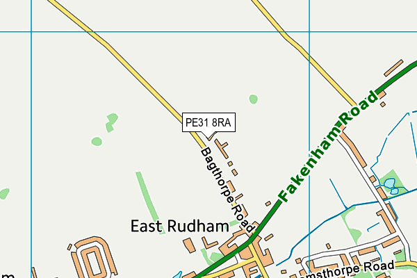 PE31 8RA map - OS VectorMap District (Ordnance Survey) PE31 8RA map - OS VectorMap District (Ordnance Survey)