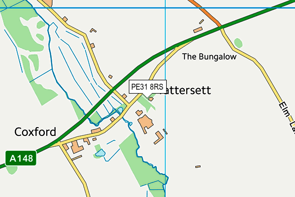 PE31 8RS map - OS VectorMap District (Ordnance Survey) PE31 8RS map - OS VectorMap District (Ordnance Survey)