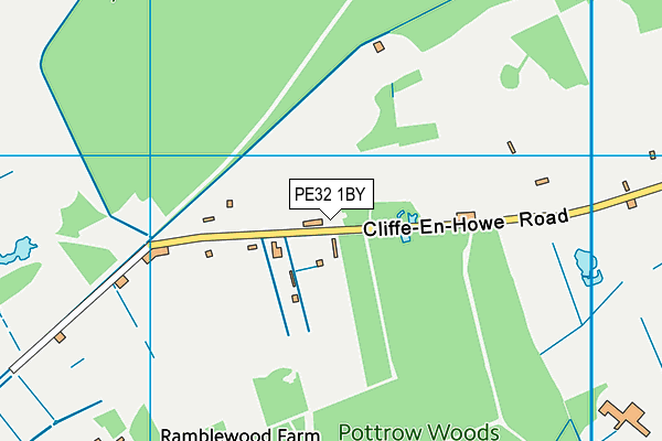 PE32 1BY map - OS VectorMap District (Ordnance Survey) PE32 1BY map - OS VectorMap District (Ordnance Survey)