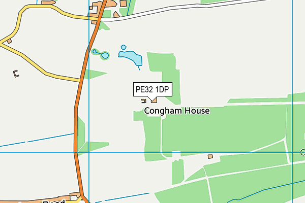 PE32 1DP map - OS VectorMap District (Ordnance Survey) PE32 1DP map - OS VectorMap District (Ordnance Survey)