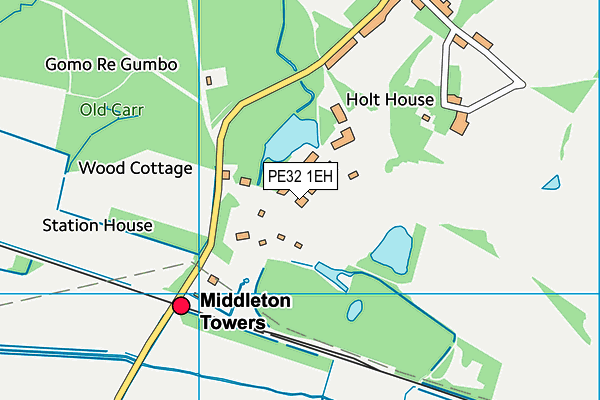 PE32 1EH map - OS VectorMap District (Ordnance Survey) PE32 1EH map - OS VectorMap District (Ordnance Survey)