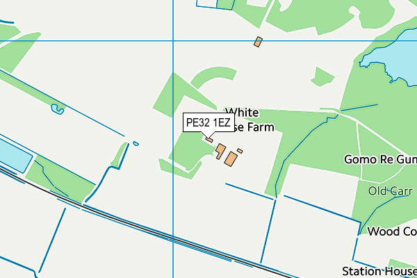 PE32 1EZ map - OS VectorMap District (Ordnance Survey) PE32 1EZ map - OS VectorMap District (Ordnance Survey)