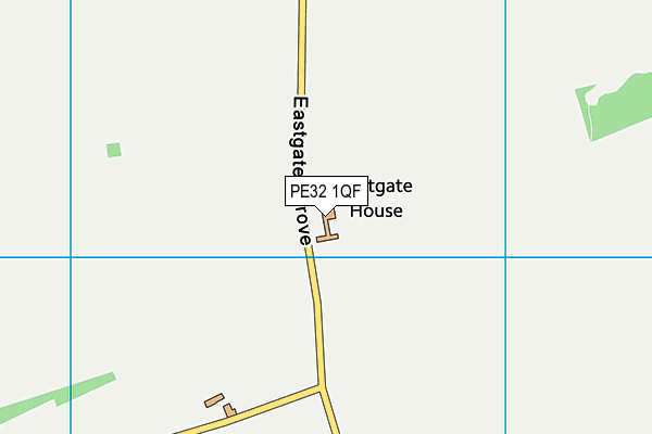 PE32 1QF map - OS VectorMap District (Ordnance Survey) PE32 1QF map - OS VectorMap District (Ordnance Survey)