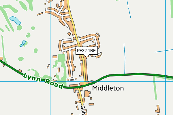 PE32 1RE map - OS VectorMap District (Ordnance Survey) PE32 1RE map - OS VectorMap District (Ordnance Survey)