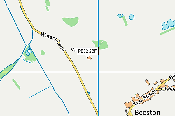 PE32 2BF map - OS VectorMap District (Ordnance Survey) PE32 2BF map - OS VectorMap District (Ordnance Survey)