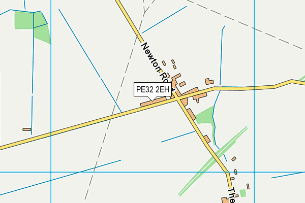 PE32 2EH map - OS VectorMap District (Ordnance Survey) PE32 2EH map - OS VectorMap District (Ordnance Survey)