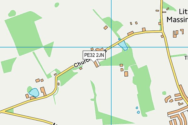 PE32 2JN map - OS VectorMap District (Ordnance Survey) PE32 2JN map - OS VectorMap District (Ordnance Survey)