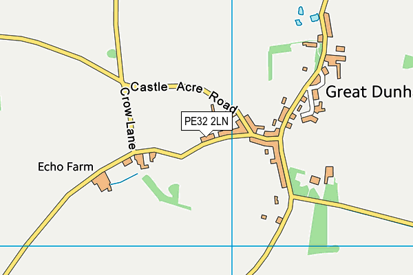 PE32 2LN map - OS VectorMap District (Ordnance Survey) PE32 2LN map - OS VectorMap District (Ordnance Survey)