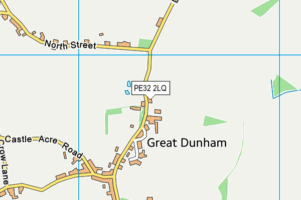 PE32 2LQ map - OS VectorMap District (Ordnance Survey) PE32 2LQ map - OS VectorMap District (Ordnance Survey)