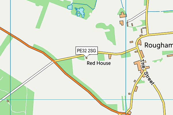 PE32 2SG map - OS VectorMap District (Ordnance Survey) PE32 2SG map - OS VectorMap District (Ordnance Survey)