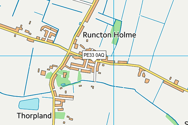 PE33 0AQ map - OS VectorMap District (Ordnance Survey) PE33 0AQ map - OS VectorMap District (Ordnance Survey)