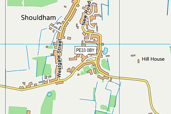 PE33 0BY map - OS VectorMap District (Ordnance Survey) PE33 0BY map - OS VectorMap District (Ordnance Survey)