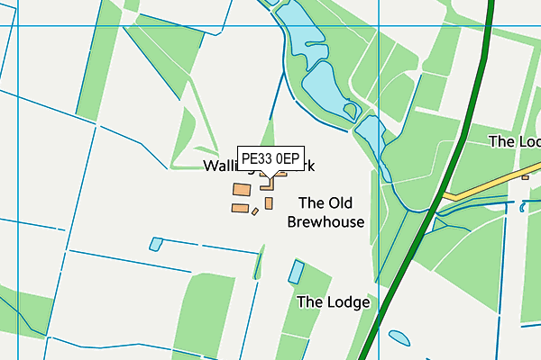 PE33 0EP map - OS VectorMap District (Ordnance Survey) PE33 0EP map - OS VectorMap District (Ordnance Survey)