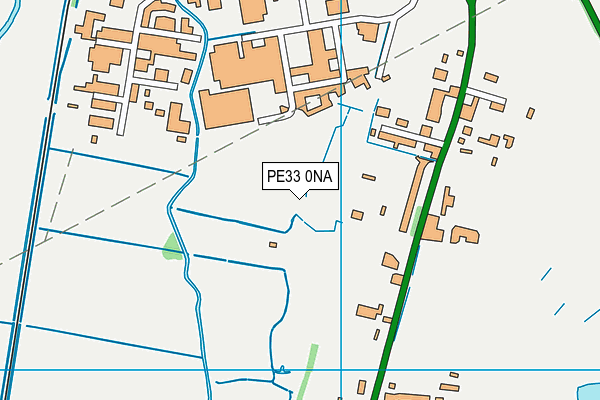 PE33 0NA map - OS VectorMap District (Ordnance Survey) PE33 0NA map - OS VectorMap District (Ordnance Survey)