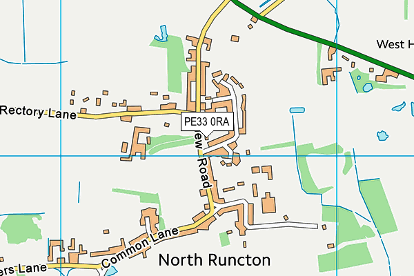 PE33 0RA map - OS VectorMap District (Ordnance Survey) PE33 0RA map - OS VectorMap District (Ordnance Survey)