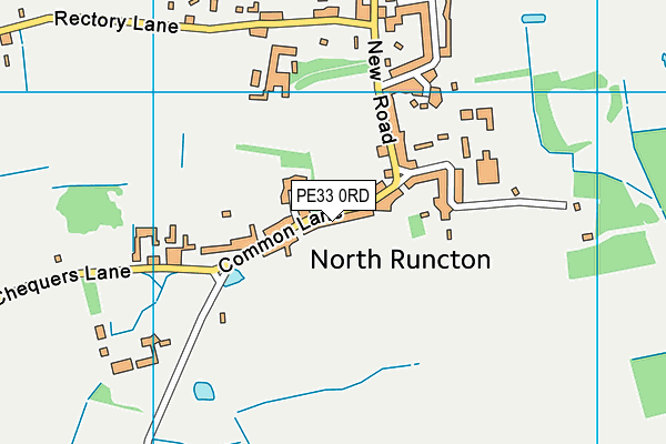 PE33 0RD map - OS VectorMap District (Ordnance Survey) PE33 0RD map - OS VectorMap District (Ordnance Survey)